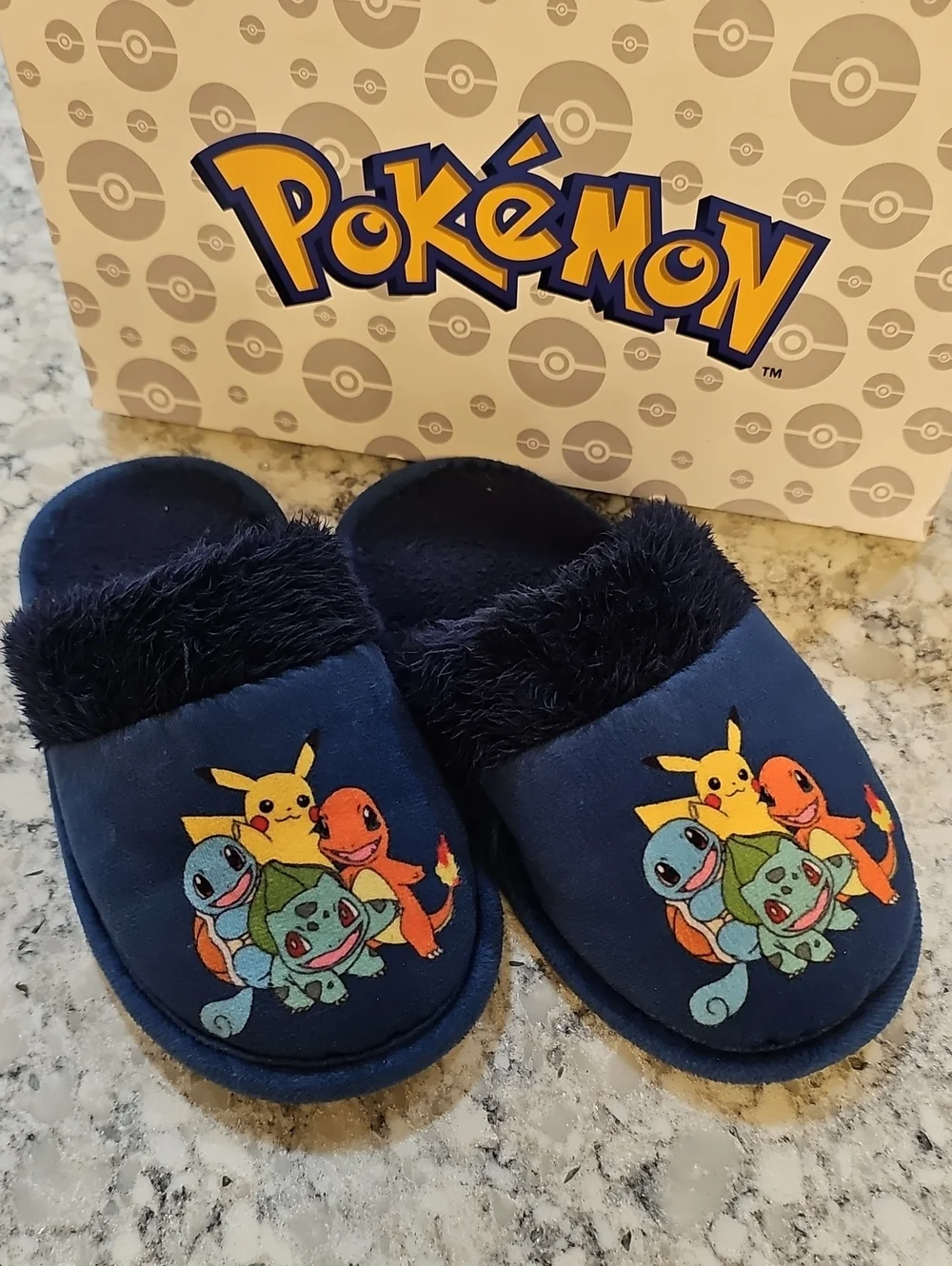 Kids Pokemon Slippers, Size 13/1